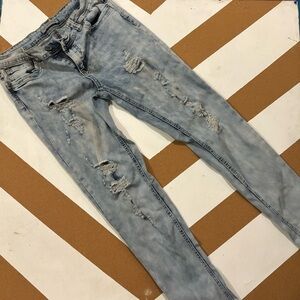 Rue 21 ripped skinny jeans